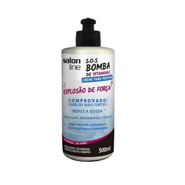 Creme-Pentear-Salon-Line-Sos-Bomba-Vitamina-500Ml---Salon-Line-Bomba
