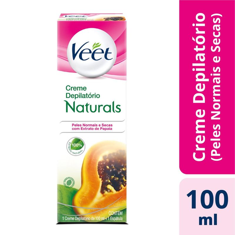 Creme-Veet-Pele-Norm-Naturals-Papaia-100Ml---Veet