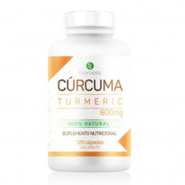 Curcuma-Turmeric-Bioroots-600Mg-120-Capsulas