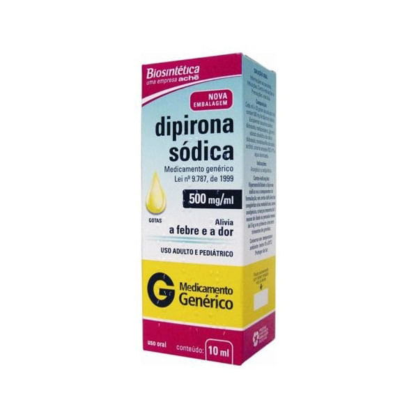 Dipirona-Sodica-500mg-Sl-Or-10ml---Generico---Biosintetica-Generica