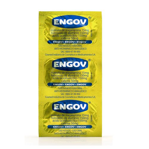 Engov Envelope 6 Comprimidos