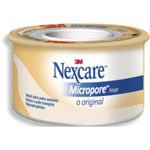 Esparadrapo-Nexcare-Fita-Micropore-Bege-25Mmx45Mt---Nexcare