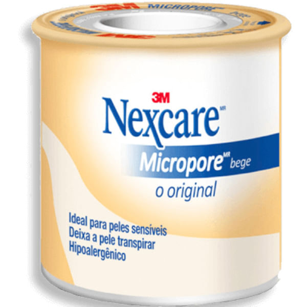 Esparadrapo-Nexcare-Fita-Micropore-Bege-50Mmx45Mt---Nexcare