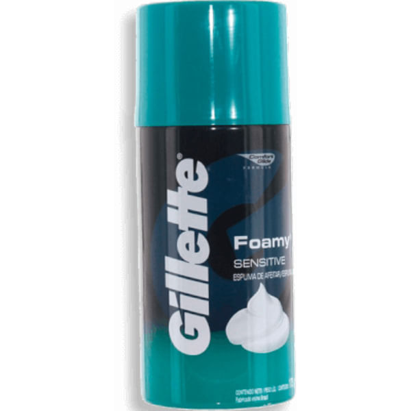 Espuma-Barbear-Gil-Foamy-Sensi-175G---Gillette-Foamy