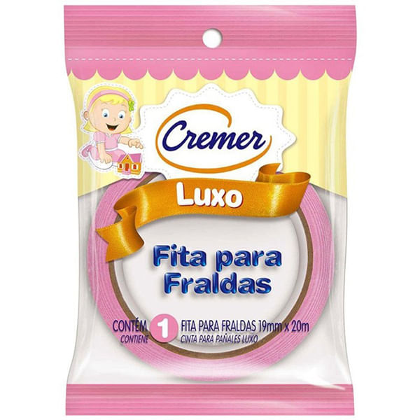Fita-Adesivos-Fraldas-Cremer-Luxo-Rosa-19Mmx20Mt---Cremer