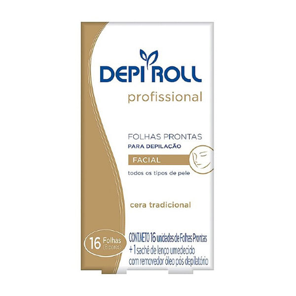 Folhas-Prontas-Depilatorio-Depi-Roll-On-Facial-Tradicional-8-Pares---Depi-Roll