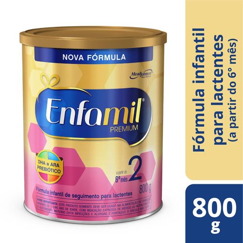 Fórmula Infantil Enfamil Premium 2 800g