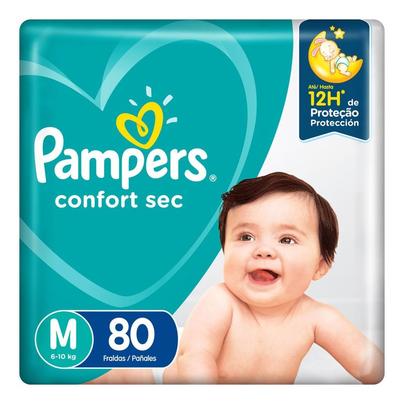 Fralda-Confort-Sec-Giga-M-Pampers-com-80-unidades