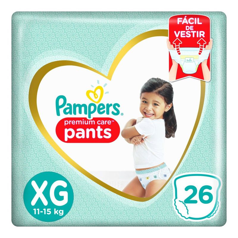 Fralda Pampers Pants Premium Care XG – 26 Unidades - Drogarias Tamoio