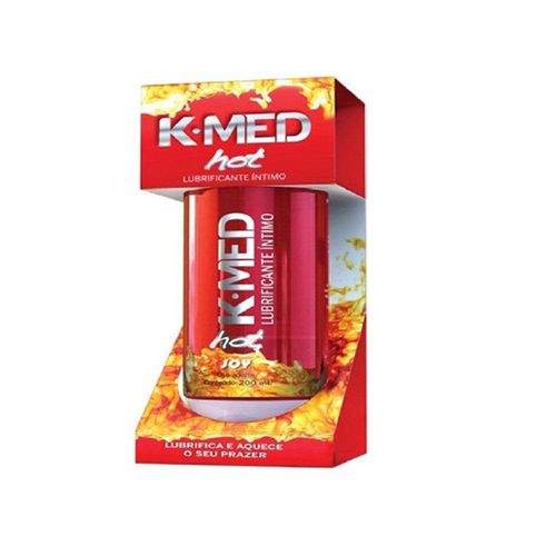 Gel Lubrificante Íntimo  K-Med Hot 200Ml - K-Med
