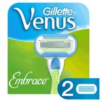 Carga para Aparelho de Depilar Gillette Venus Embrace 2 Unidades
