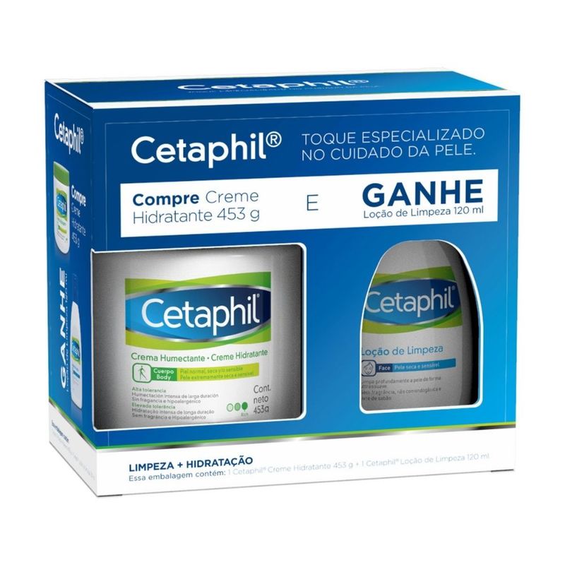 Kit Cetaphil Creme 453G + Cetaphil Loc - Cetaphil