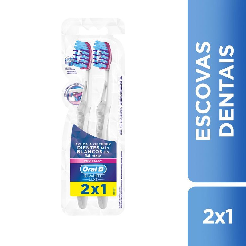 Kit-Escova-De-Dentes-Oral-B-3D-Wht-Luxe-Pro-Flez---Leve-2-Pague-1---Oral-B-3D-White