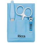 Kit-Manicure-Infantil-Ricca-Lima---Cortador-De-Unha---Tes---Est---Ricca