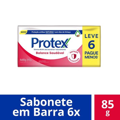 Kit Sabonete Protex Balance 85G - Leve 6 Pague 5 - Protex
