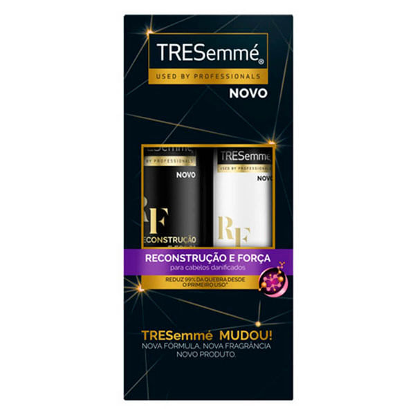 Kit-Shampoo-Tresemme-400Ml---Condicionador-Reconstrutor-Forca-200Ml---Tresemme