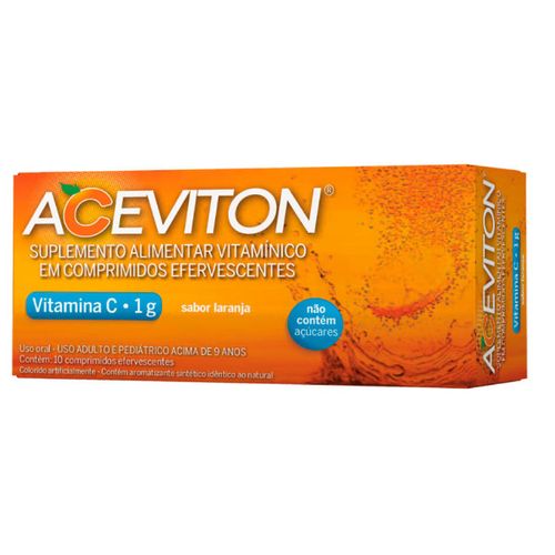Aceviton Vitamina-C 1g 10 Comprimidos