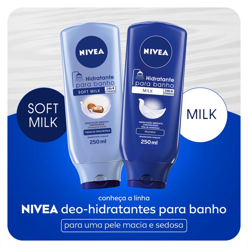 Nivea body soft milk pele seca 200 ml