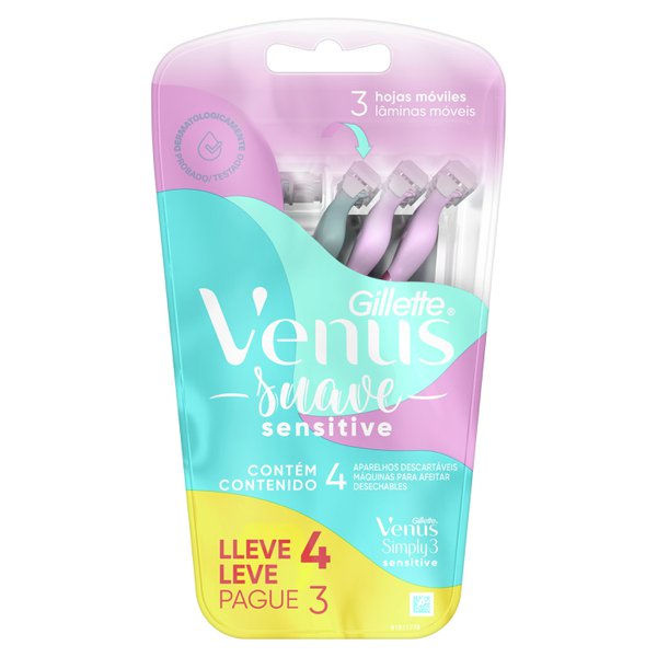 Gillette venus 2025 simply 3 preço