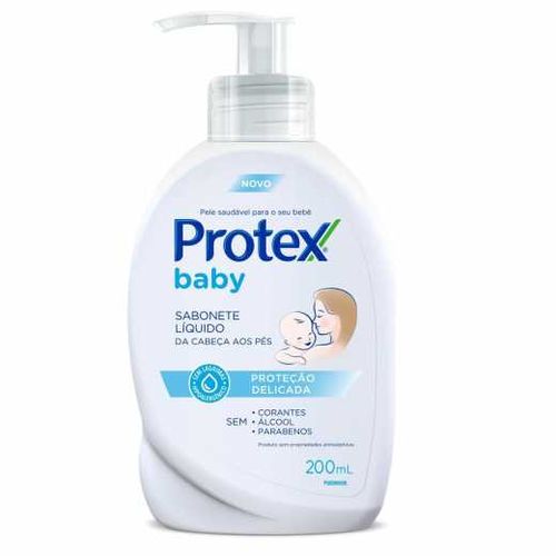 Sabonete Liquido Protex Baby Cabeca Aos Pes 200Ml