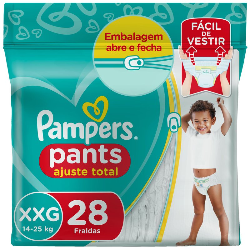 Fralda-Pants-Mega-XXG-Pampers-com-28-unidades