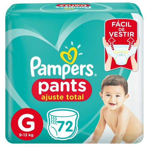 Fralda Pants Top G Pampers com 72 unidades