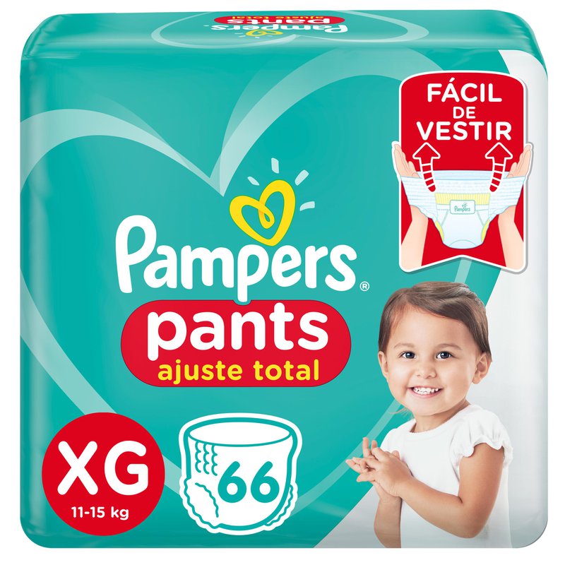 Fralda-Pants-Top-XG-Pampers-com-66-unidades