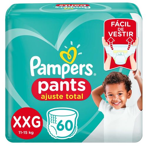 Fralda Pants Top XXG Pampers com 60 unidades