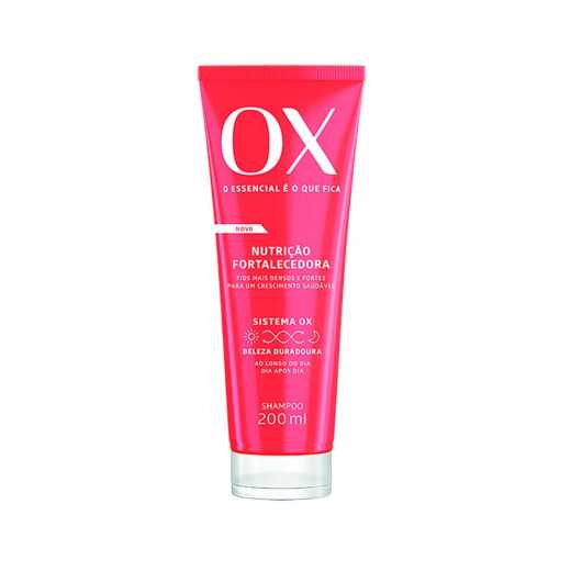 Shampoo Ox Nutri 200Ml - Ox Linha - Drogasmil