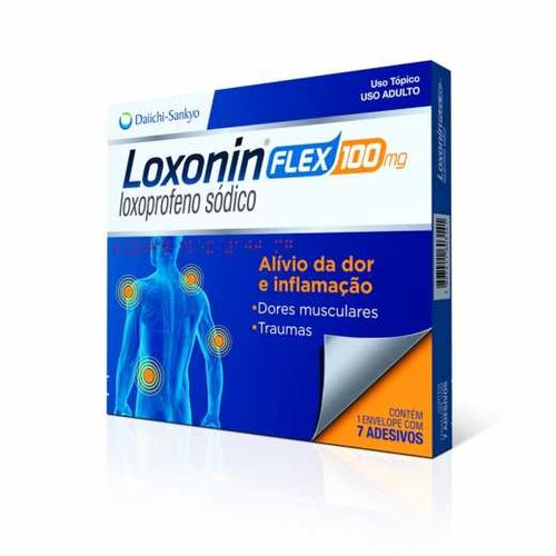 Loxonin Flex 100Mg C/7 Adesv