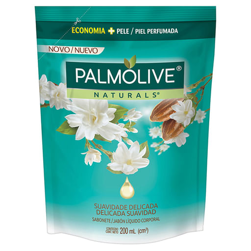 Sabonete Liquido Palmolive Nat Suav D 200Ml Refil - Drogasmil