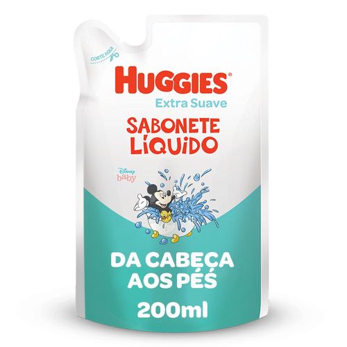 Sabonete Refil Huggies Extra Suave - 200 ml