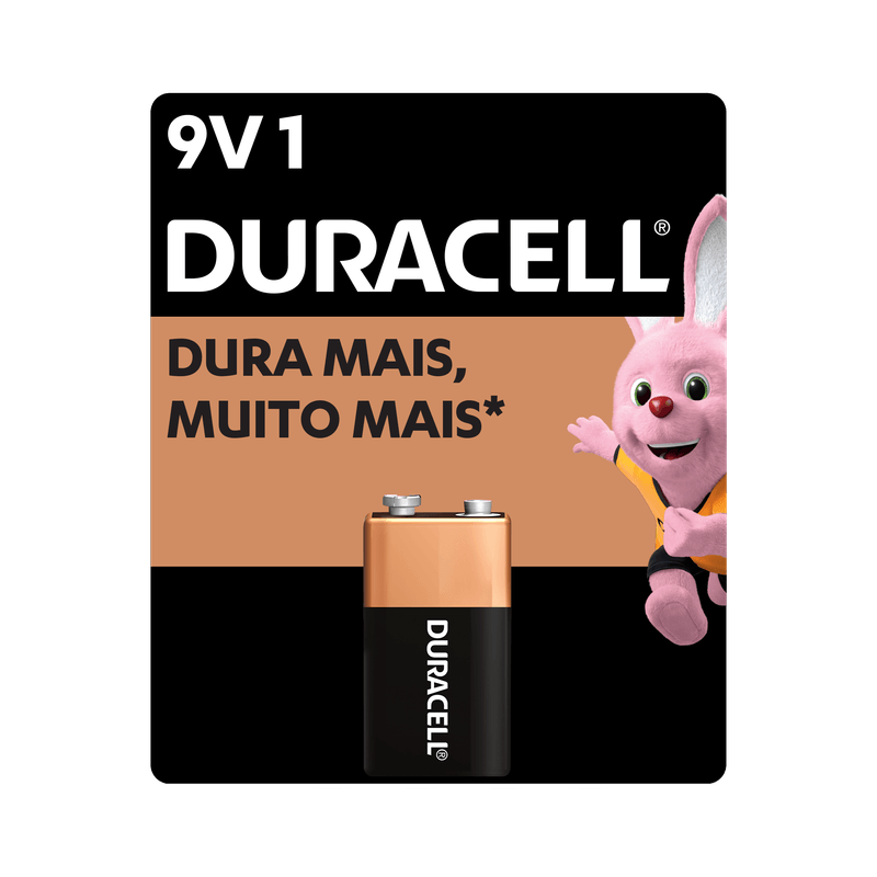 Batería 9V Alcalina Duracell®