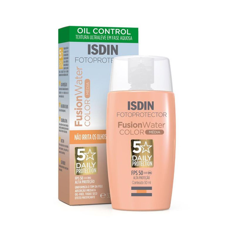 8429420205192-Protetor-Solar-Facial-ISDIN-Fusion-Water-5-Stars-Color-FPS-50---50ml-1000-x-1000--1-