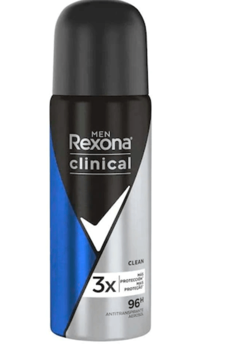 Desodorante Aerossol Rexona Clinical Clean Men 150ml