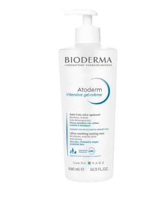 【正規品】ATO INTENSIVE MOISTURE CREAM 120ml Hidratante Gel Creme Atoderm Bioderma - 500ml - Drogaria Rosário