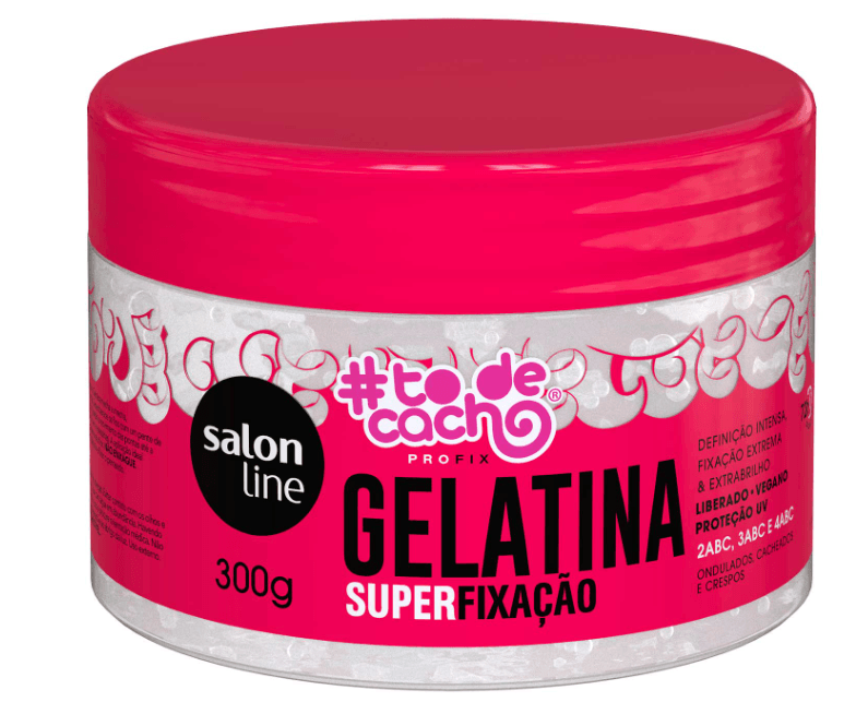 Gelatina Capilar Todecacho Super Fixação 300g Salon Line
