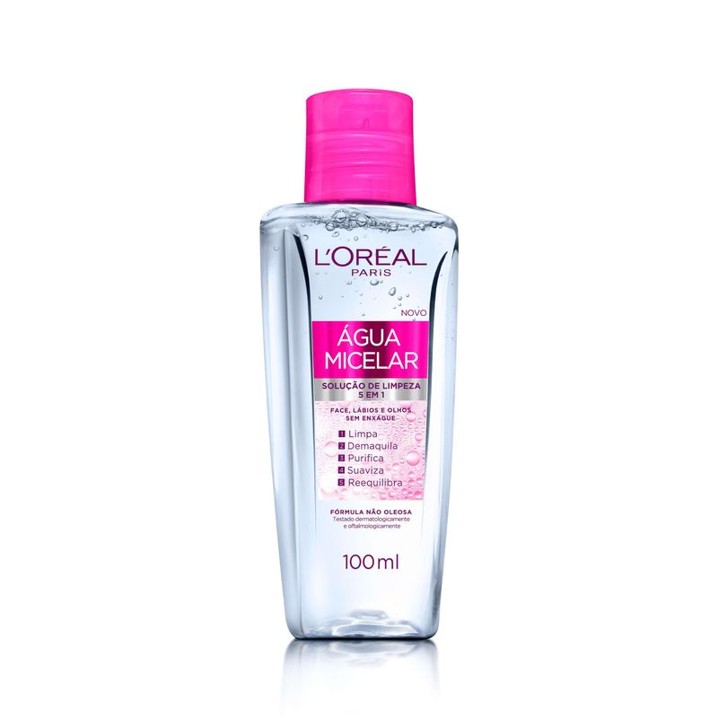 Agua-Micelar-Solucao-de-Limpeza-5-em-1-LOreal-Paris---100ml