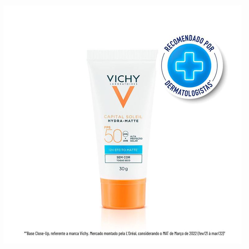 Protetor-solar-facial-Vichy-Capital-Soleil-Hydra-Matte-FPS50-30ml