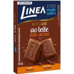 CHOC LINEA AO LEITE ZERO LACTOS 30G