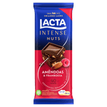 CHOC LACTA NUTS AMEND E FRAMBO 85G