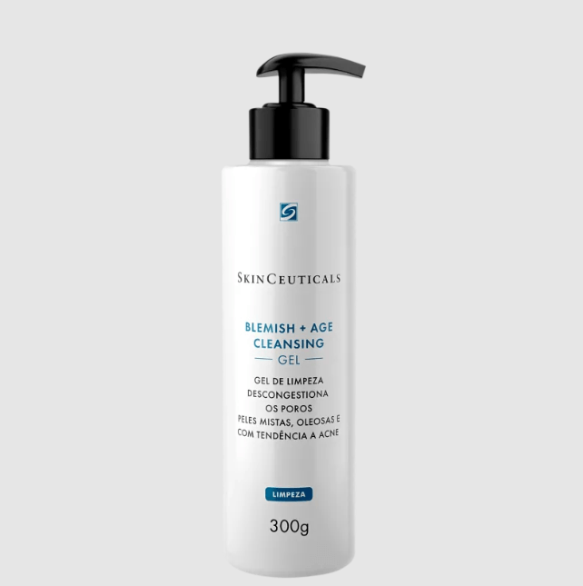 Gel de Limpeza Facial Blemish + Age SkinCeuticals 300g - Drogarias