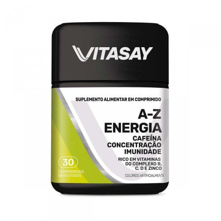 VITASAY A-Z ENERGIA 30CPR
