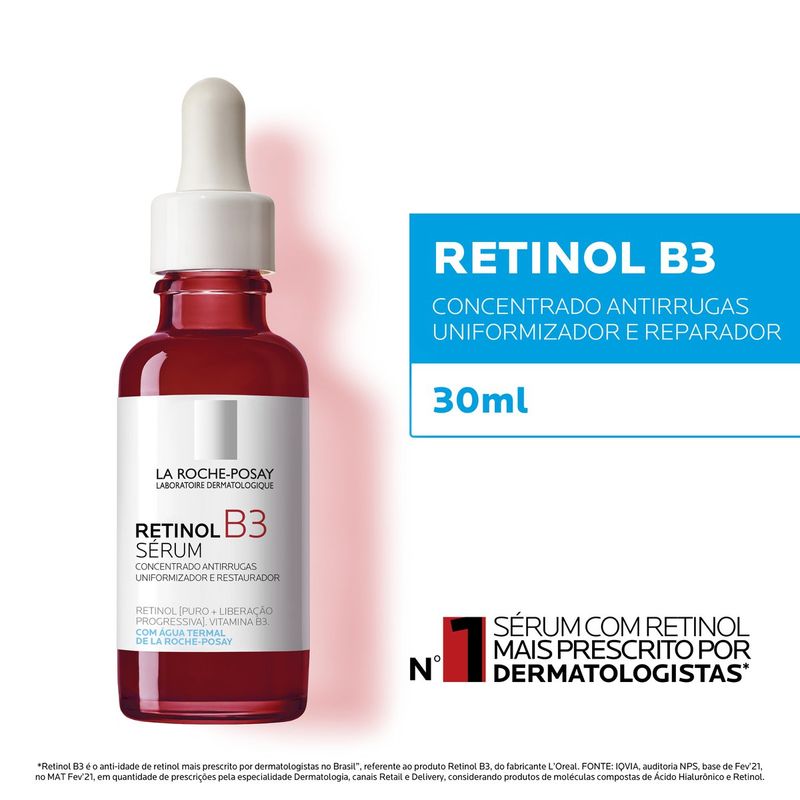 Sérum Concentrado Anti-Idade Retinol B3 30ml