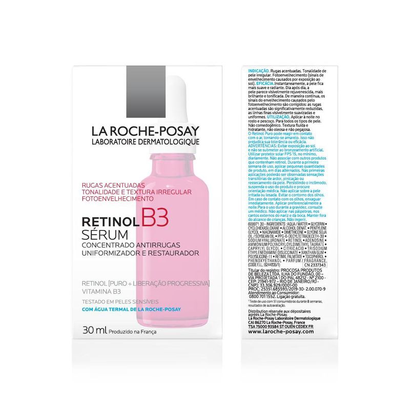 La Roche-Posay Sérum Facial Anti-Idade B3 Retinol 30ml