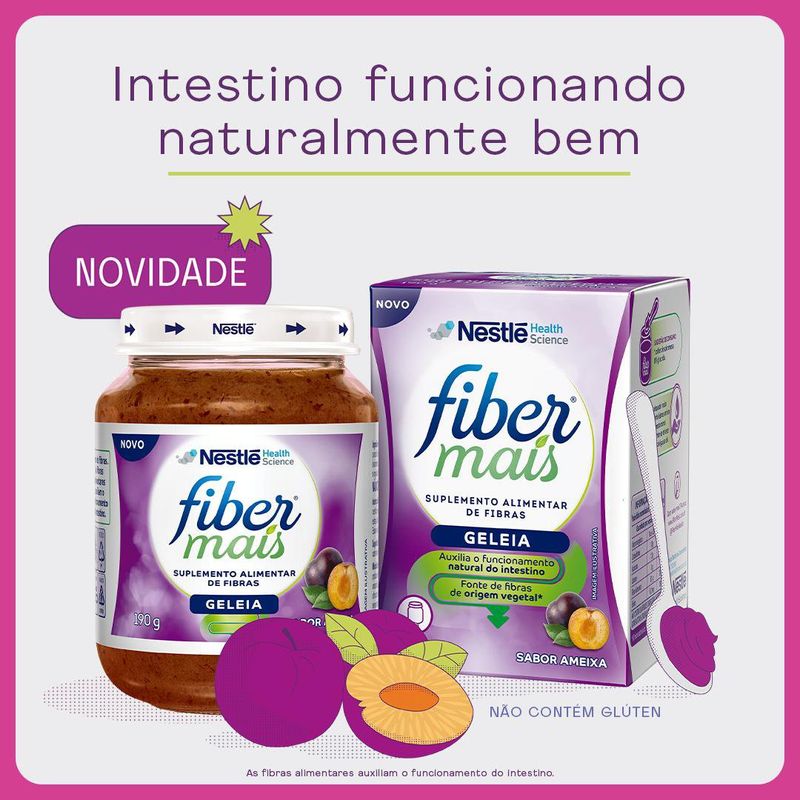 Regulador Intestinal FiberMais Geleia Ameixa - 190g