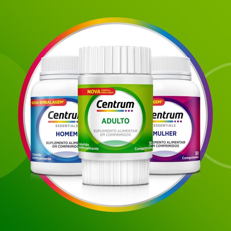 Centrum com 30 comprimidos