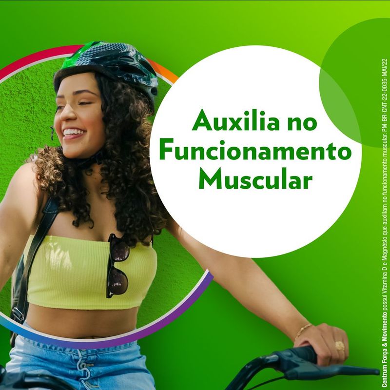 Centrum Suplemento Vitaminico Força e Movimento Multivitamínico 30