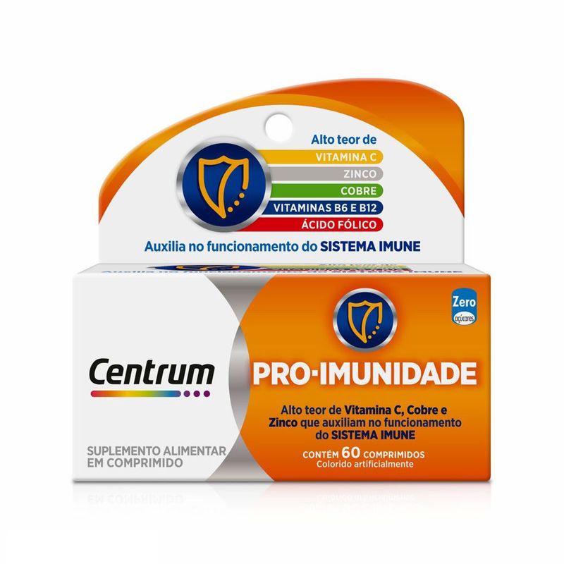 CENTRUM PRO IMUNIDADE 60 COMPRIMIDOS
