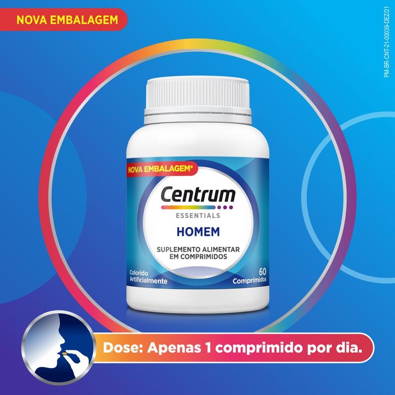 Centrum Essentials Homem 60Cpr